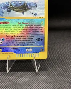 Pokemon TCG -Blastoise Reverse Holo - Rare 37/165 Expedition 2002 - Image 4
