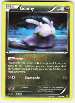 Goomy 58/98 Common Ancient Origins Pokemon Near Mint - Image 1