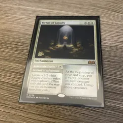 Virtue of Loyalty -Foil NM MTG Promos: Prerelease Cards - Image 1