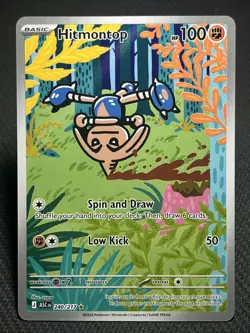 Hitmontop 240/217 Illustration Rare Ascended Heroes Pokemon Near Mint - Image 1