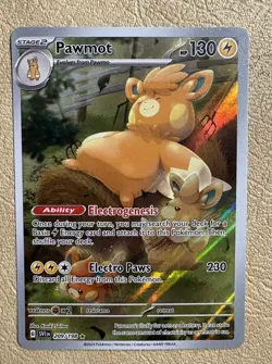 Pawmot 209/198 SV01 Scarlet & Violet Base Set Holo Illustration Rare EN - Image 1