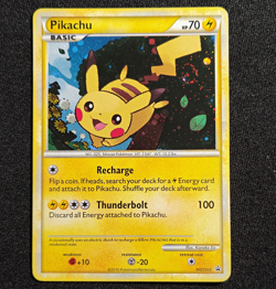 Pikachu HGSS03 HGSS Holo Promo Pokemon TCG Eng 2010 - Image 1