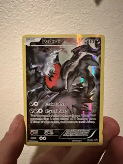Pokemon Darkrai TCG XY114 Black Star Holo Promo Full Art Card Light play - Image 1