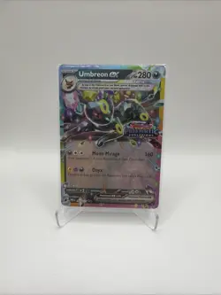 🔥Pokemon TCG Umbreon ex 060 STAMPED Prismatic Evolutions (SEALED)🔥 - Image 1
