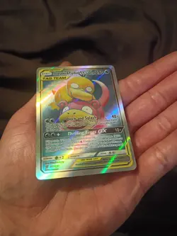 Pokemon Slowpoke and Psyduck GX Full Art 217/236 mint condition - Image 5
