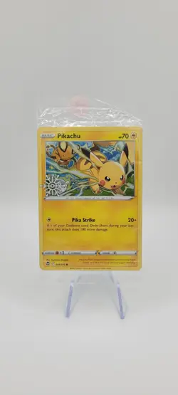Pokemon TCG: Pikachu 049/195 2022 Holiday Calendar Snowflake Promo Sealed NM - Image 2