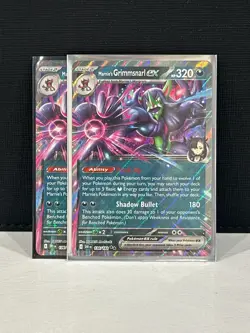 Marnie's Grimmsnarl ex 136/182- Pokemon TCG Destined Rivals NM- SET OF TWO - Image 1