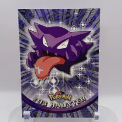 #93 Haunter Topps TV Animation Edition Blue Logo LP+ Pokemon Vintage Single - Image 1