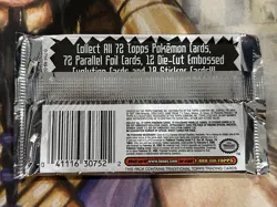 1999 Topps Pokemon The First Movie Sealed Vintage Animation Trading Card Pack 🔥 - Image 2
