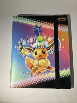 Pokemon Prismatic Evolutions Binder Collection 9 Pocket Binder - 21 Pages NEW - Image 1