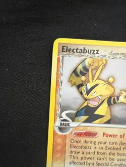 Pokemon Electabuzz Delta Species 29/101 Dragon Frontiers Stamped Reverse Holo MP - Image 4