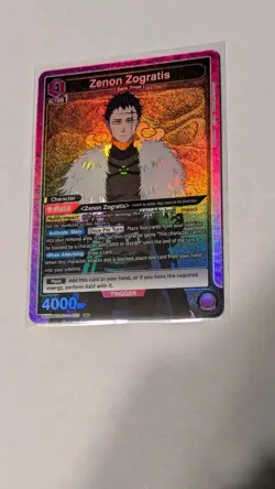 Zenon Zogratis (023) - UE08BT: Black Clover - Union Arena CCG - NM - Image 2