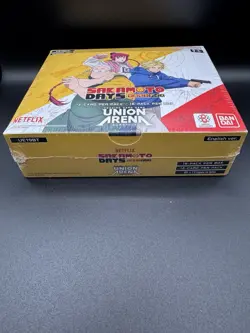 Union Arena Sakamoto Days UE19BT BOOSTER BOX Factory Sealed 16 Packs English - Image 4
