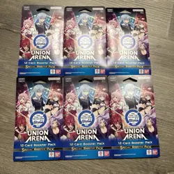 Union Arena That Time Reincarnated As Slime Special Sleeved Booster x 6 New - Image 1