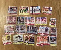 Red Yellow Belo Betty R/Y 63 Cards Deck Core One Piece Card Game TCG Bulk SR R - Image 1