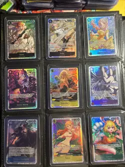 One Piece TCG Bulk Sr Binder Bundle. 216 Sr Cards All Near Mint Or Better - Image 1