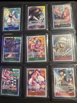 One Piece TCG Bulk Sr Binder Bundle. 216 Sr Cards All Near Mint Or Better - Image 2