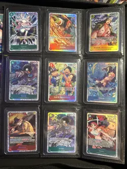 One Piece TCG Bulk Sr Binder Bundle. 216 Sr Cards All Near Mint Or Better - Image 4
