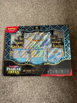 POKEMON PALDEAN FATES - Quaquaval EX - Premium Collection Box - NEW SEALED - Image 1