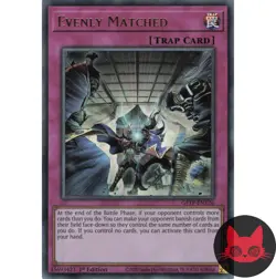 Yugioh Evenly Matched GFTP-EN126 Ultra Rare 1st Edition NM - Image 1