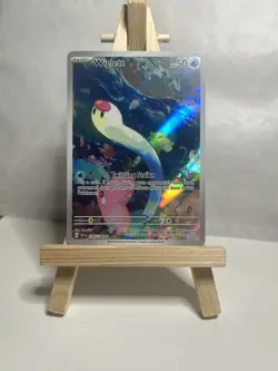 Pokemon TCG Wiglett Scarlet Violet Base Set Holo Illustration Rare Card 206/198 - Image 1
