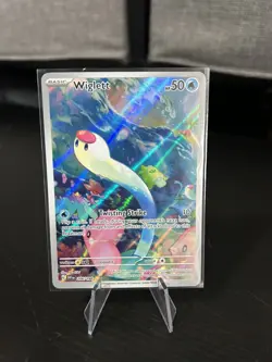 Pokemon TCG Wiglett Scarlet & Violet Base Set 206/198 Holo Illustration Rare - Image 1