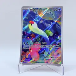 Pokemon TCG Wiglett Scarlet & Violet Base Set 206/198 Holo Illustration Rare - Image 1