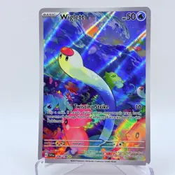 Pokemon TCG Wiglett Scarlet & Violet Base Set 206/198 Holo Illustration Rare - Image 2
