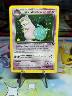 Pokemon TCG Dark Slowbro 12/82 Team Rocket Holo Rare 60 English Unlimited - Image 1