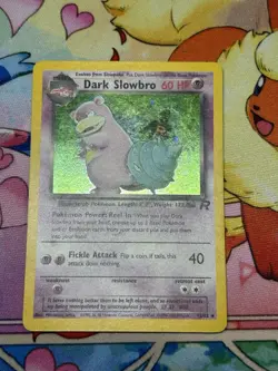 Pokemon TCG Dark Slowbro 12/82 Team Rocket Holo Rare 60 English Unlimited - Image 3