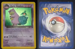 Dark Slowbro 12/82 Holo Damaged Team Rocket Rare Unlimited Holo Pokemon - Image 3