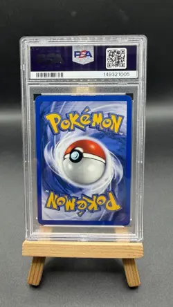 Pokemon TCG 1st Edition Dark Slowbro 12/82 Team Rocket Holo 2000 Vintage PSA 8 - Image 2