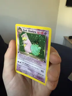Pokemon TCG Dark Slowbro Holo Rare 1st Edition 12/82 - Team Rocket NM/LP+ SWIRL - Image 3