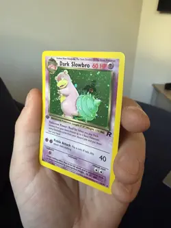 Pokemon TCG Dark Slowbro Holo Rare 1st Edition 12/82 - Team Rocket NM/LP+ SWIRL - Image 4