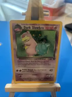 Pokemon TCG Dark Slowbro 12/82 Team Rocket Holo Vintage Card - Image 4
