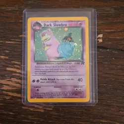 The Pokemon Company Dark Slowbro 12/82 Team Rocket Holo Rare Unlimited 60 HP ENG - Image 1