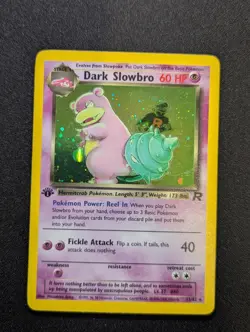 Dark Slowbro 12/82 - 1st Edition - Holo - Team Rocket - Pokemon Card - LP - Image 2