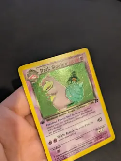 Dark Slowbro 12/82 - 1st Edition - Holo - Team Rocket - Pokemon Card - LP - Image 3