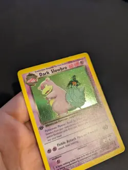 Dark Slowbro 12/82 - 1st Edition - Holo - Team Rocket - Pokemon Card - LP - Image 4