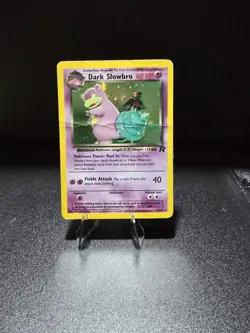 Pokemon TCG Dark Slowbro Team Rocket 12/82 Holo Unlimited Holo Rare - Image 1