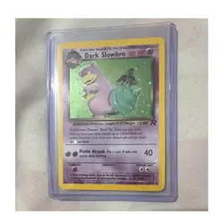 Pokemon Dark Slowbro Holo Rare Team Rocket 12/82 2000 Wizards of the Coast - Image 1