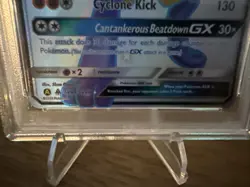 Lucario GX Full Art Hidden Fates PSA 10 SV64/SV94 2019 Sun & Moon Pokemon - Image 3