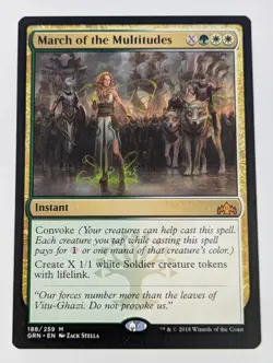MTG Magic: Guilds of Ravnica: March of the Multitudes #188/259 Mythic - NM - Image 1