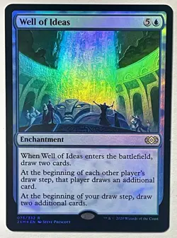 Well of Ideas - FOIL - Double Masters - NM MTG 2020 Enchantment - Image 1