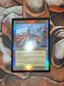 FOIL Wasteland Promo Player Rewards MPRP MTG Magic the Gathering - Image 1