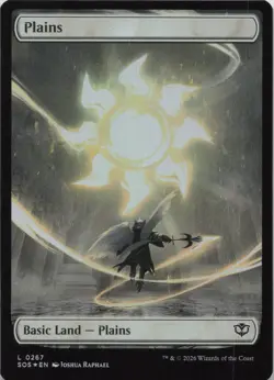 Plains 0267 FOIL L Secrets of Strixhaven 267 MTG - Image 1
