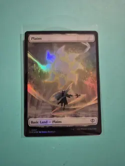 MTG *FOIL FULL ART* Secrets Of Strixhaven PLAINS #267 NM - Image 1