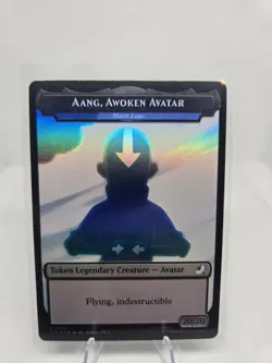 Aang, Awoken Avatar - Marit Lage Treasure Double-Sided Token Avatar - Foil - Image 1