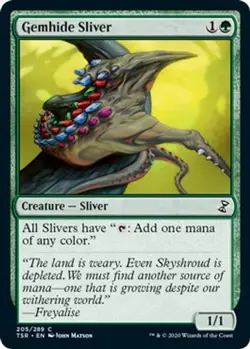 NM - Gemhide Sliver [TSR - 205] Time Spiral: Remastered - Image 1