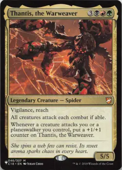 Thantis the Warweaver M The List Reprints 046/307 NM MTG - Image 1